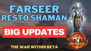 FARSEER Resto Shaman with Unleash Life in Mythic+ Works | The War Within Beta