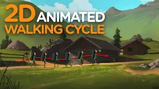 2D Animated Walking Cycle