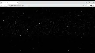 Rain simulation program using javascript and three.js components BufferGeometry and Points