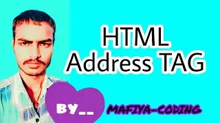 html address tag #html #shorts #shortsvideo #code #html5tag #mafiyacoding