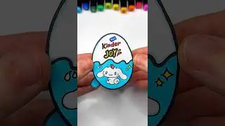 DIY Cinnamoroll Kinder Joy with Paper | Paper Craft Ideas 