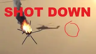 ANOTHER ONE - RUSSIAN Mi-28N HELICOPTER IS SHOT DOWN BY A DIRECT HIT FROM A MANPADS  || 2023