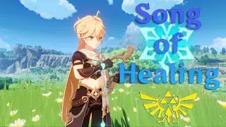 SONG OF HEALING ❄️ Songs on Lyre | Genshin Impact