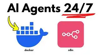 How to Self Host n8n - run AI Agents and workflows 24/7 (super easy)