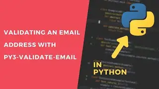 Validate an Email in Python with the py3-validate-email Package - 1 Minute Tutorial #shorts