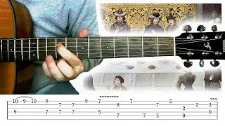 King's Banquet [Happy Medieval Melody | Fingerstyle] Guitar Lesson w/ Tabs!