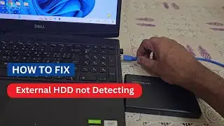 External hard drive isn't showing up on my computer. How to fix it?