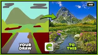 Cara Mengubah Gambar Menjadi Realistis dengan NVIDIA Canvas / GauGAN2
