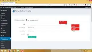 A Web Base Hospital Management System with WordPress