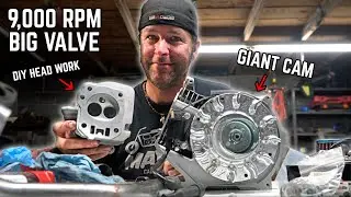 Tillotson 225cc Big Valve Build | 9,000 RPM, 25HP Billet Maniac!