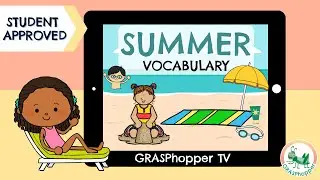 Words about Summer Vocabulary for Kids | Learn about words in summer in English | Vocabulary Scenes