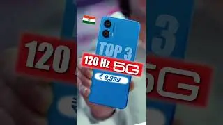 Best 5G Phone Under ₹10,000 rupees 🇮🇳 2024 |5G |120Hz #shorts