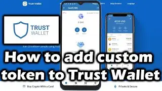 how to add custom token in trust wallet || how to add wallet in trust wallet