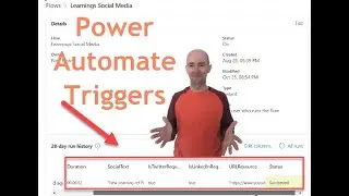 Viewing Power Automate Triggers within your flow runs