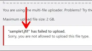 Allow JFIF Files in WordPress