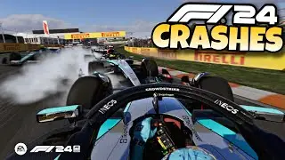 F1 24 CRASHES