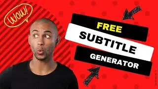 Free Subtitle Generator for video and audio