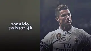 cristiano ronaldo 4k twixtor clips for editing