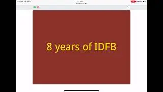 8 years of IDFB