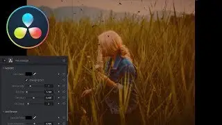 Adding a vintage worn look and dirt quickly in DaVinci Resolve 15