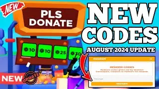 *NEWEST* WORKING CODES FOR PLS DONATE 2024 - ROBLOX PLS DONATE CODES - PLS DONATE CODES 2024