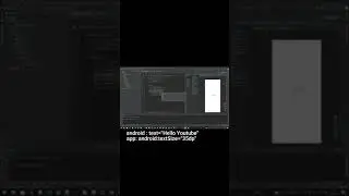 easy way to add text on android studio #android #application #easy #coding #short  #progamming #text