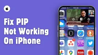 How To Fix PIP Not Working On iPhone Or iPad | Picture In Picture | 2024