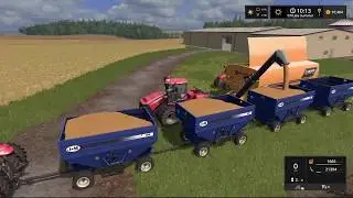 Farming Simulator 17 Timelapse #9 | Lone Oak with seasons.