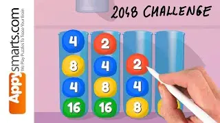 Jelly Balls 2048 Merge Game Challenge - Combine Blobs by 2's to Get The Max