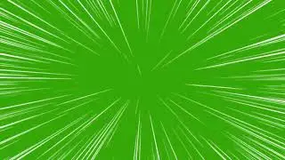 Light Speed Running green screen