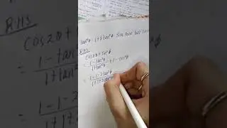 If tan^2theta = 1+2tan^2fai then prove that cos2theta + sin^2fai = 0