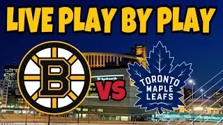 Boston Bruins vs Toronto Maple Leafs Live Play By Play And Reactions #nhlbruins #bruins #nhl