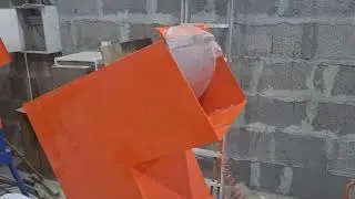 Дробим упаковочный пенопласт, плотность 35. Измельчитель МИ-600 сетка 8 мм