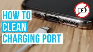 How to CLEAN CHARGING PORT | No SLOW CHARGING iphone or smartphone anymore!