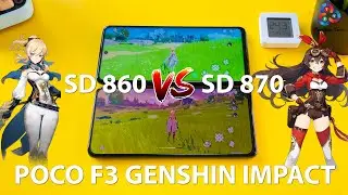 POCO F3 vs POCO X3 Pro GENSHIN IMPACT