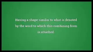 shaped Meaning