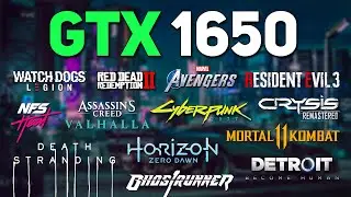 GTX 1650 Test in 20 Games at 1080p