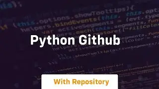 python github