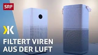 Luftreiniger im Test: Ein gutes Gerät kann auch gegen Viren helfen | 2020 | Kassensturz | SRF
