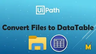 UiPath | Files in Folder to Data Table | How to get files from folder | VB.Net | Loop For Each File