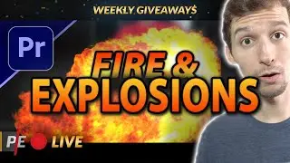 FIRE & EXPLOSIONS 10-Second Editing Challenge + Free Giveaway - ParEdits LIVE Training (S3:E11)