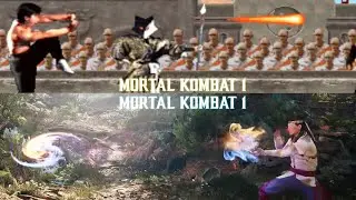 Combat Nation | Mortal Kombat 1 & 1 : The Evolution Of Liu Kang's Fireball