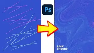 Photoshop Tutorial | Grain Texture Liquid Background Image By Photoshop