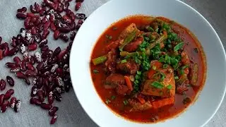 Кассуле. Мясо с Фасолью и Овощами.