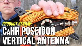 Building the CaHRTenna Poseidon: A non-resonant vertical antenna powerhouse