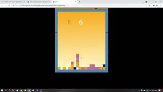 Simple Tetris Game In JavaScript, Canvas With Source Code | Source Code & Projects