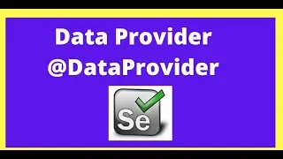 DataProviders in TestNG | selenium webdriver