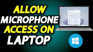 How To Allow Microphone Access On Laptop - How To Easily