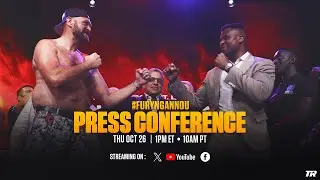 Tyson Fury vs Francis Ngannou | PRESS CONFERENCE