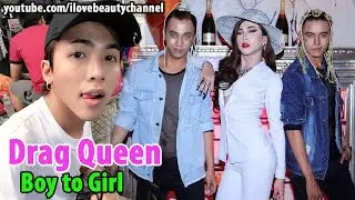 Drag Queen Makeup Transformation | Lip Sync | High Heels Dance  2020